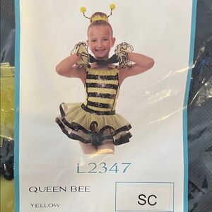 Charming Yellow Bee Kids Costume